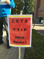 Kein TTIP / CETA