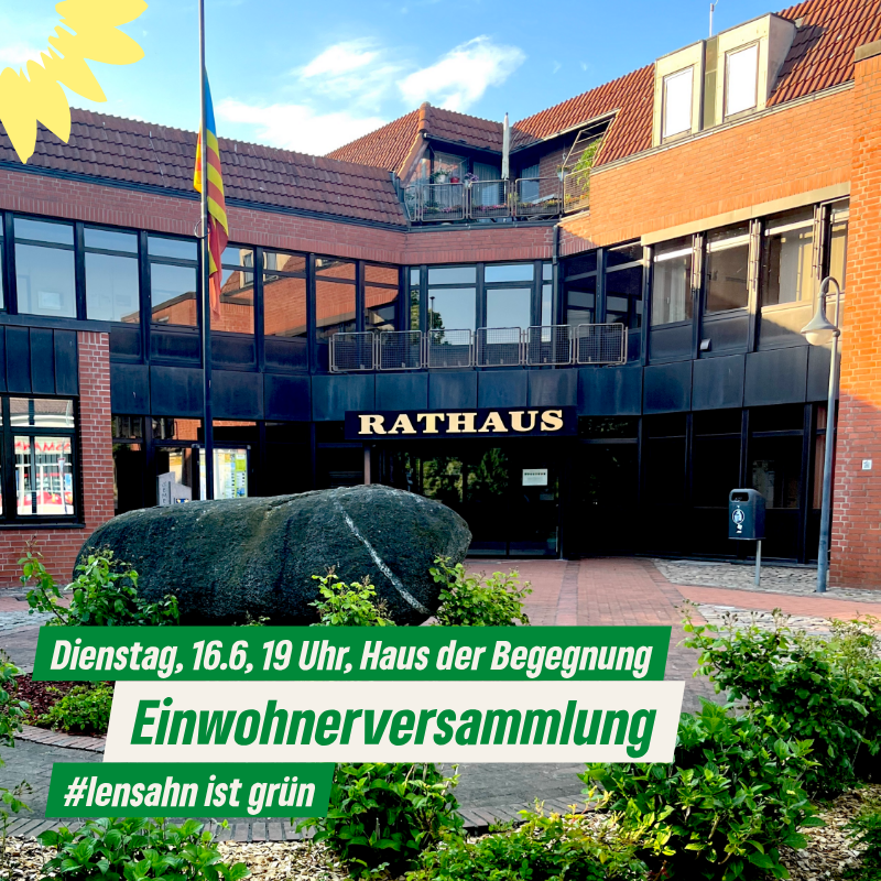 Einwohnerversammlung Lensahn, 16.06.2026