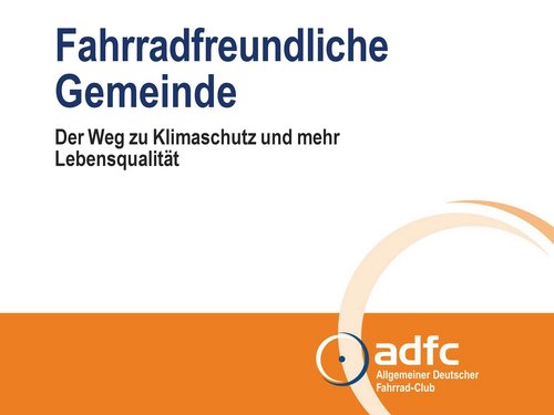 zur PDF Präsentation vom adfc