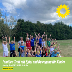 Veranstaltung "Familien-Treff mit kleinem Bewegungsangebot und Spielen für Kinder" -  8. Juli 2023, 10.00 - 12.00 Uhr