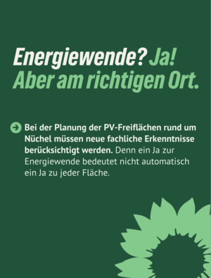 Die Grünen Malente ordnen die aktuelle Debatte um mögliche PV-Freiflächen in Nüchel, Benz und Söhren ein.