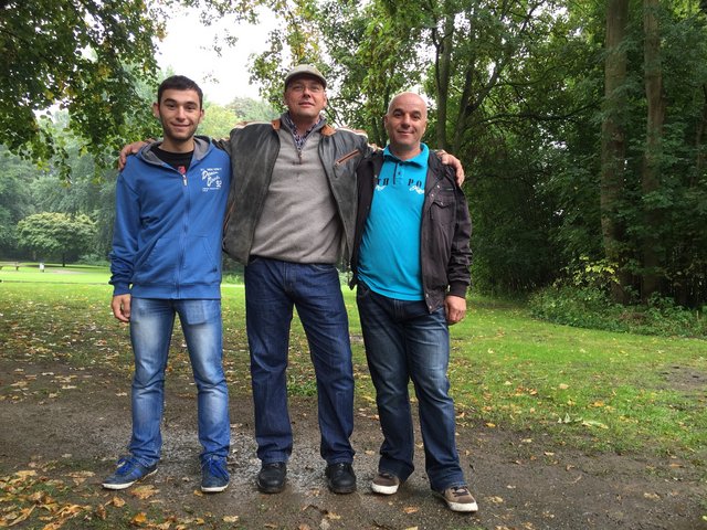 Aldo, Niko und Christian Ehmke